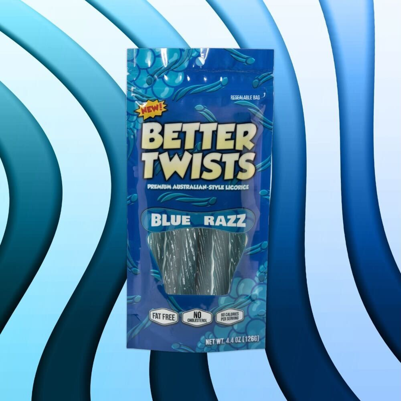 Better Twists Blue Razz 4.4oz Pouch