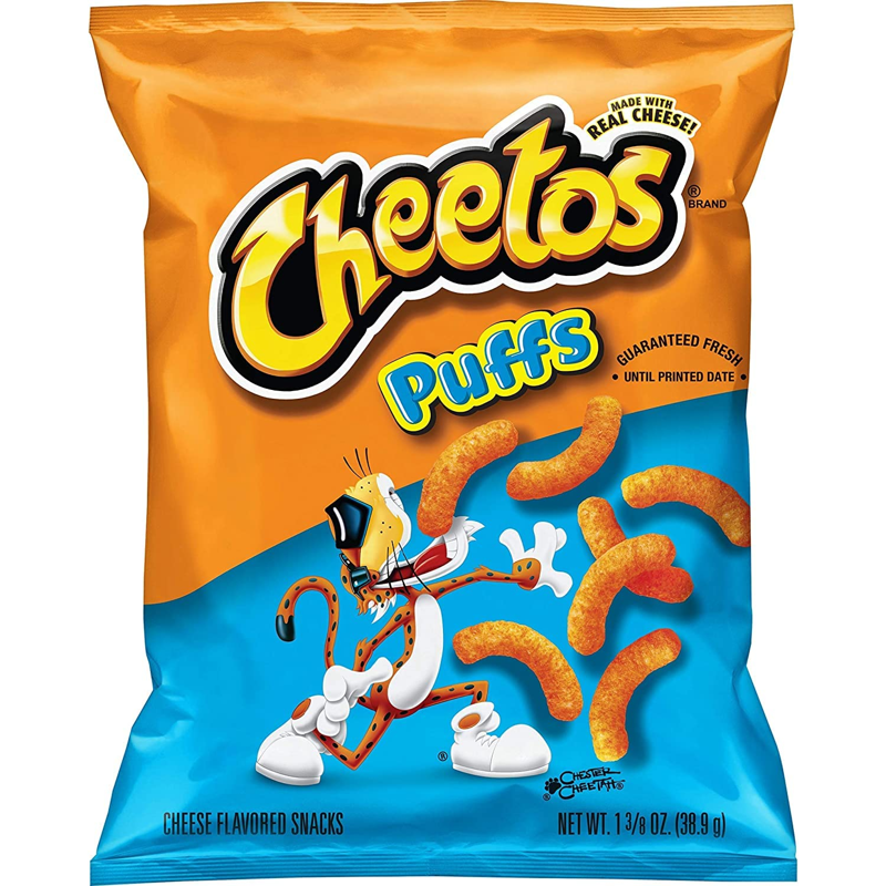 Cheetos Puffs Cheese Flavored Snacks 1.38 oz Bag