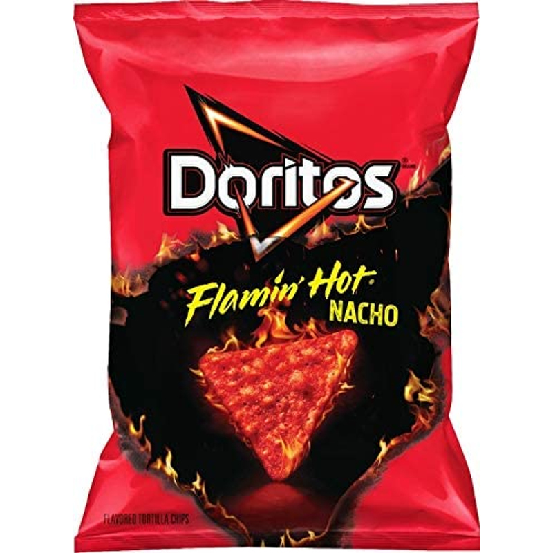 Doritos Flavored Tortilla Chips Flamin&