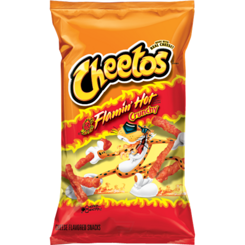 Cheetos Crunchy Flamin' Hot - Bag - 3.25 oz