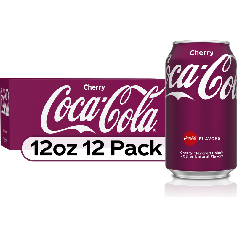 Coca-Cola Cola Cherry 12 oz Can