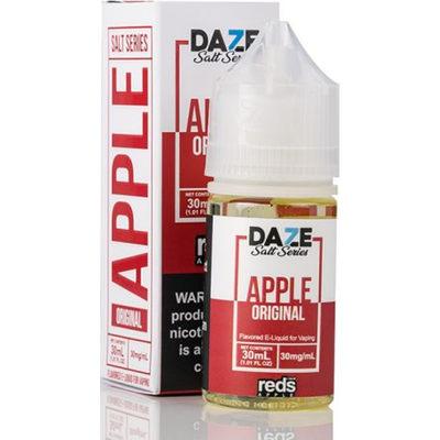 7 Daze Red's Salt E-Liquid Apple 30mL