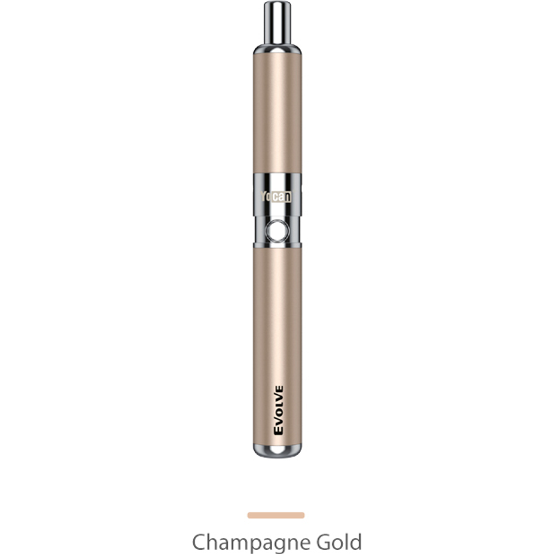 Yocan Evolve D Dry Herb Pen Champagne Gold