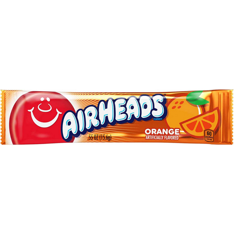 Air Heads Artificially Flavored Candy Orange 0.55 oz