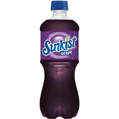 Sunkist Grape 20oz Bottle