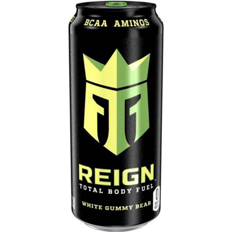 Reign White Gummy Bear Energy Drink 16oz Can